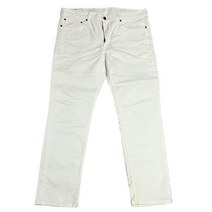 511tm Levi’s Flex Men’s White Jeans Slim Fit Size 36/30